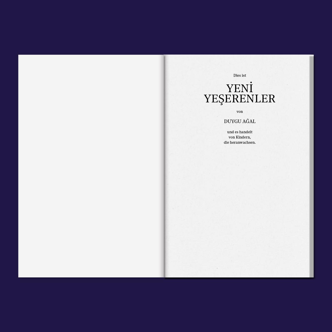 Bild: 9783982122069 | Yeni Yeserenler | Duygu Agal | Taschenbuch | 160 S. | Deutsch | 2023