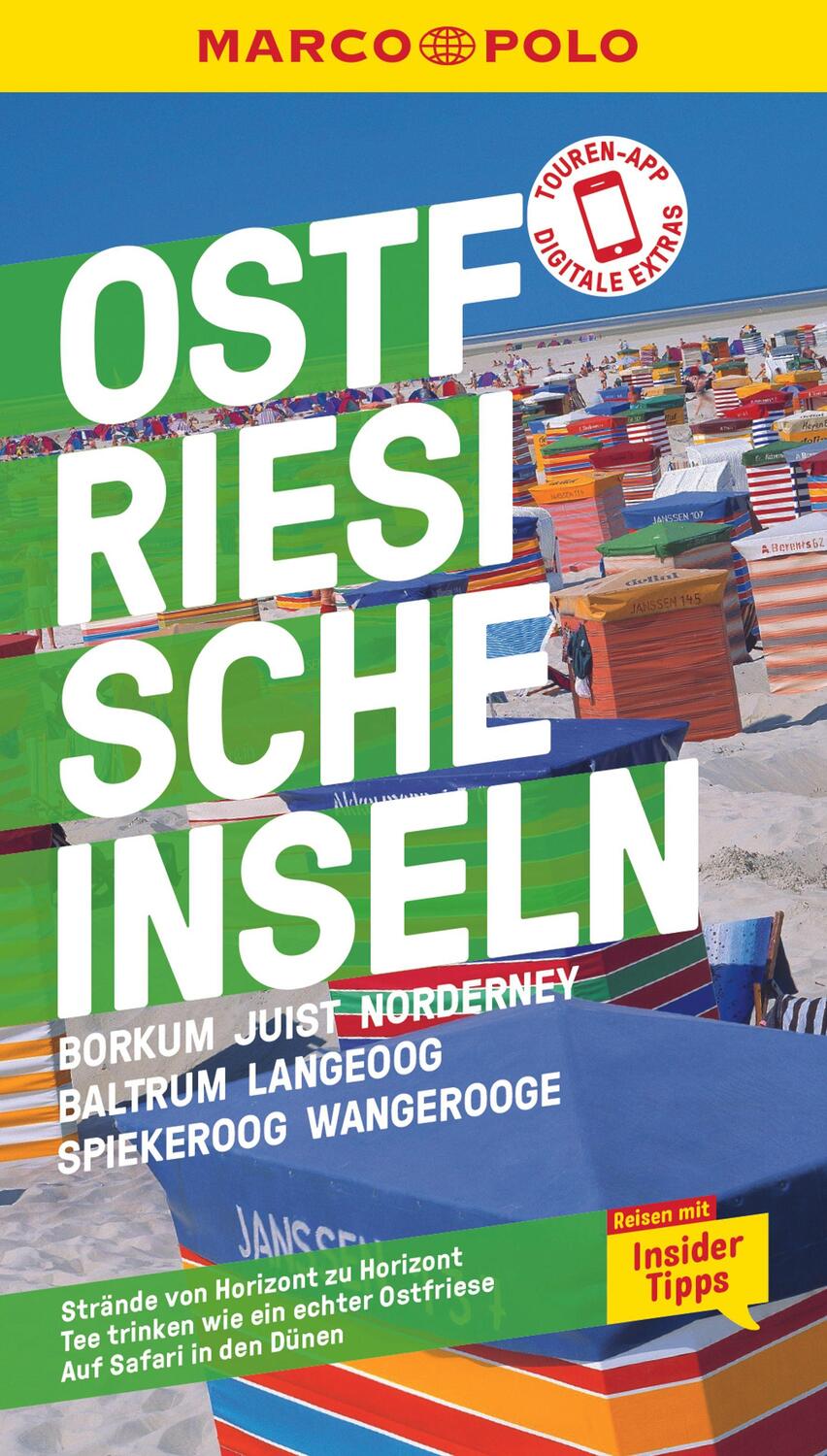 Cover: 9783829725842 | MARCO POLO Reiseführer Ostfriesische Inseln, Baltrum, Borkum,...