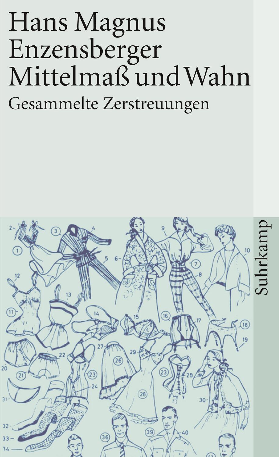 Cover: 9783518383001 | Mittelmaß und Wahn | Gesammelte Zerstreuungen | Enzensberger | Buch