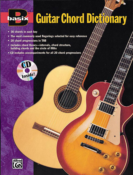 Cover: 38081134482 | Basix Guitar Chord Dictionary | Basix | Buch + CD | EAN 0038081134482