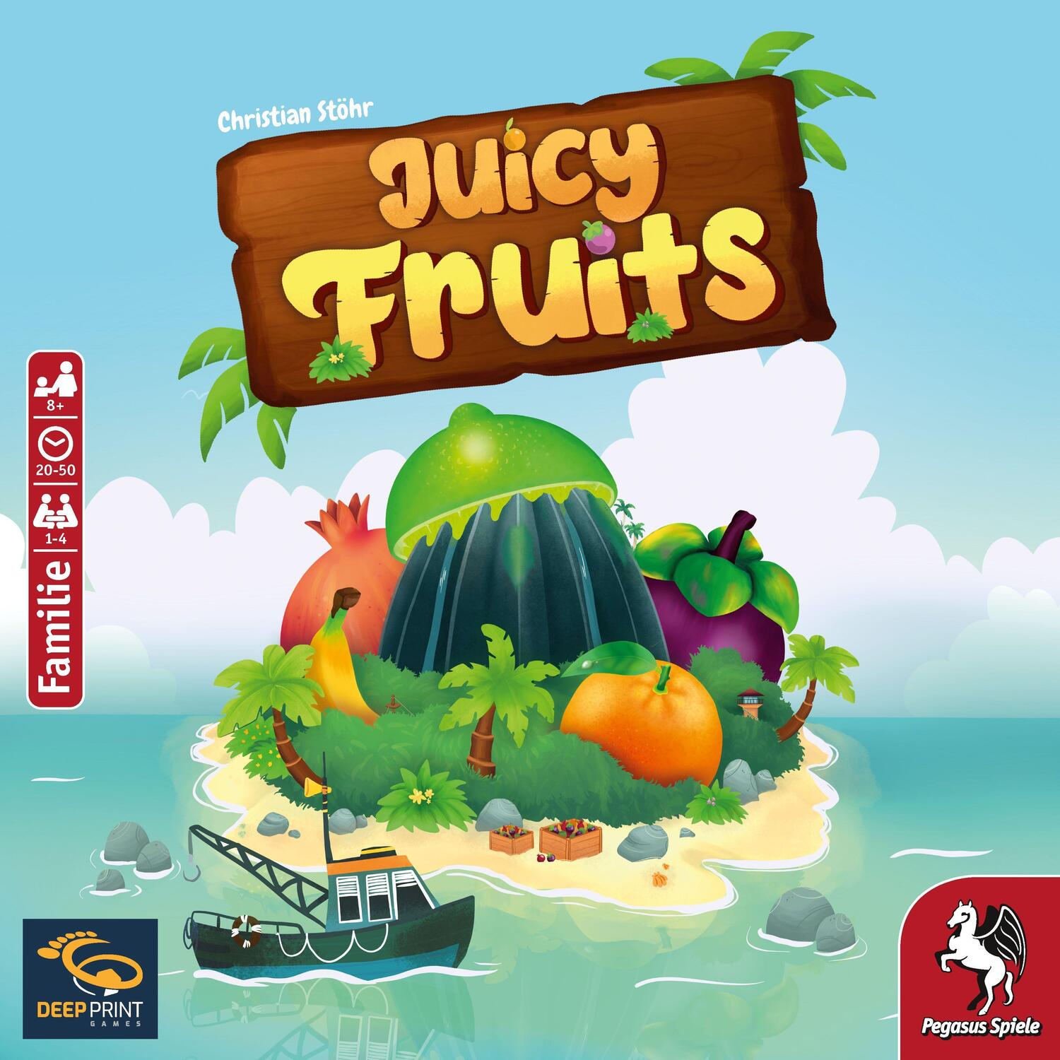 Cover: 4250231728617 | Juicy Fruits (Deep Print Games) | Spiel | Deutsch | 2021 | Pegasus