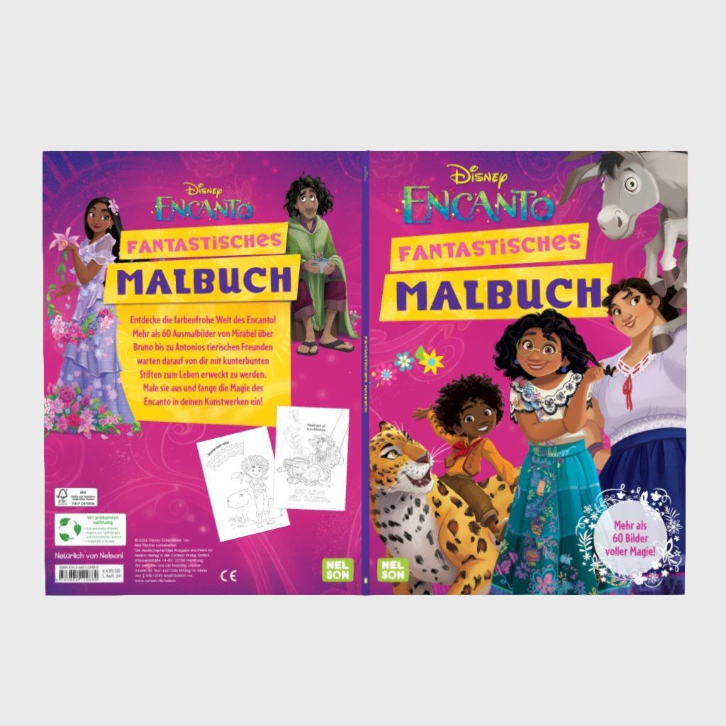 Bild: 9783845124889 | Disney Encanto: Fantastisches Malbuch | Taschenbuch | Disney Encanto