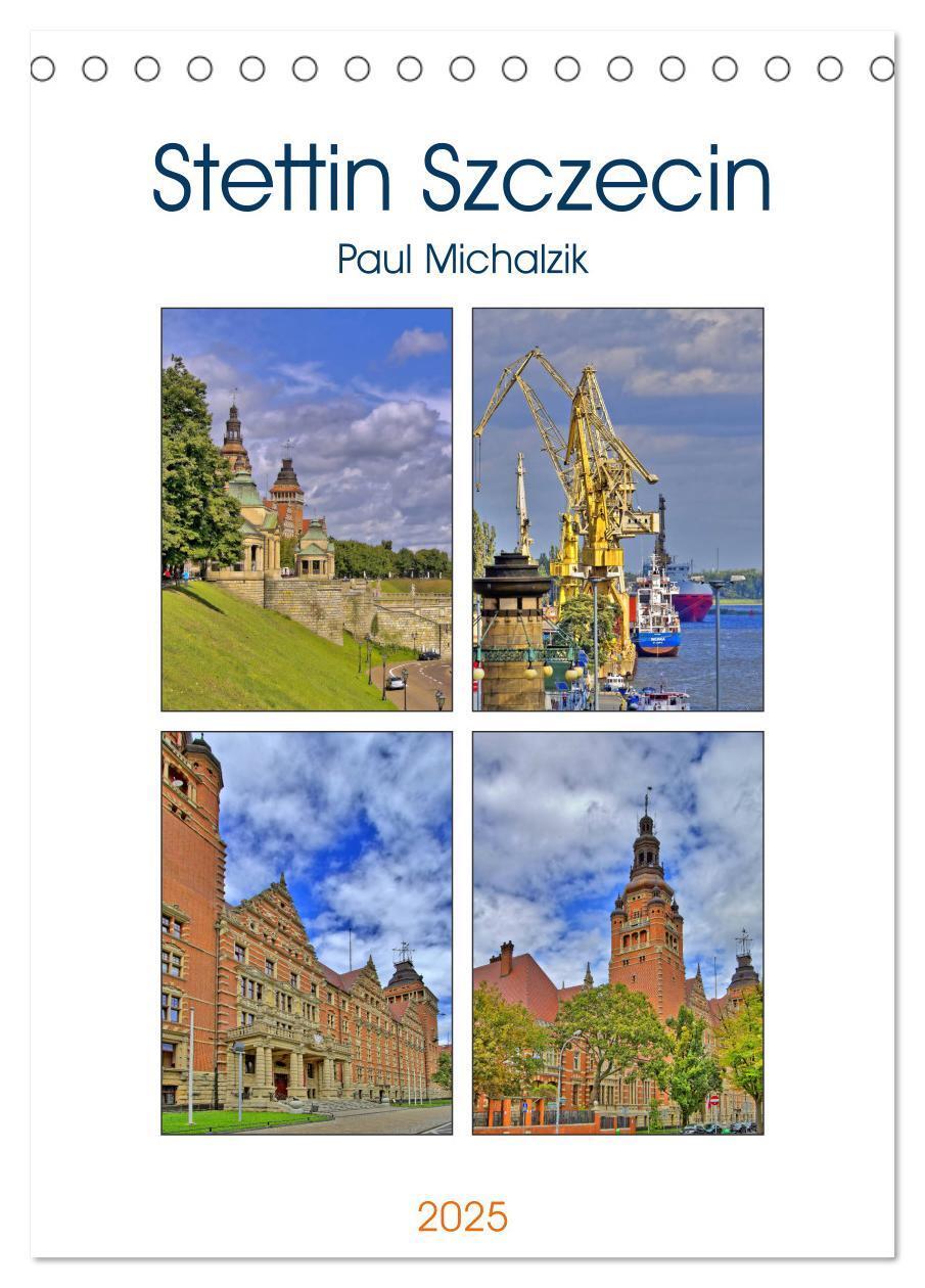 Cover: 9783457004951 | Stettin Szczecin (Tischkalender 2025 DIN A5 hoch), CALVENDO...