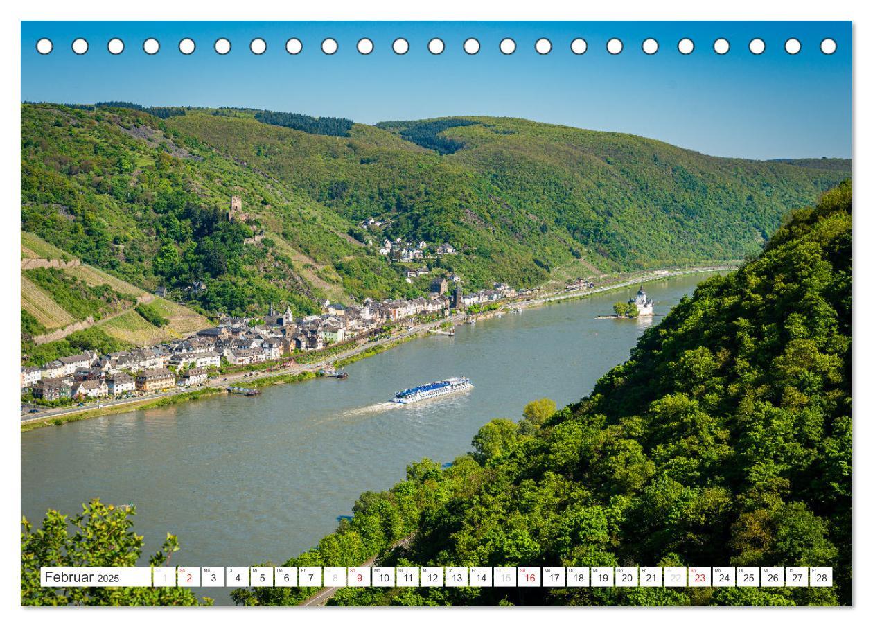 Bild: 9783457149737 | Kaub - Romantische Stadt am Rhein (Tischkalender 2025 DIN A5 quer),...