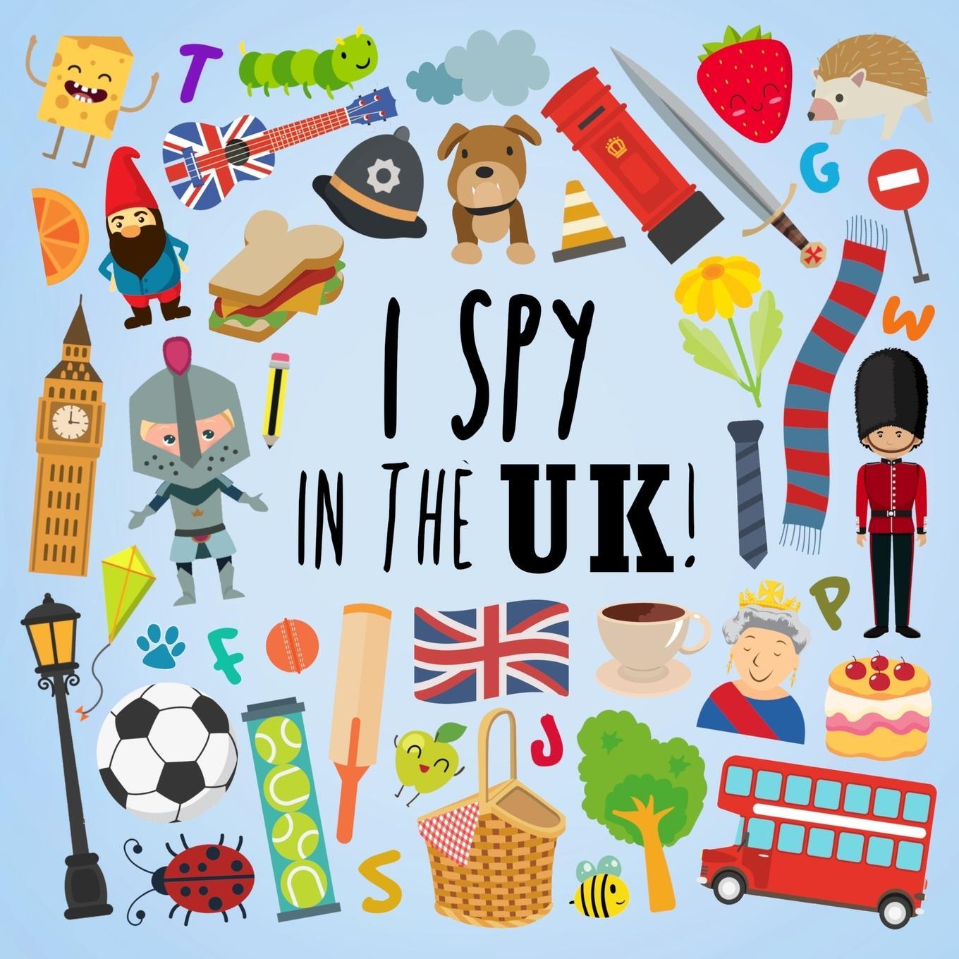 Cover: 9781914047152 | I Spy - In the UK! | A Fun Guessing Game for 3-5 Year Olds | Books