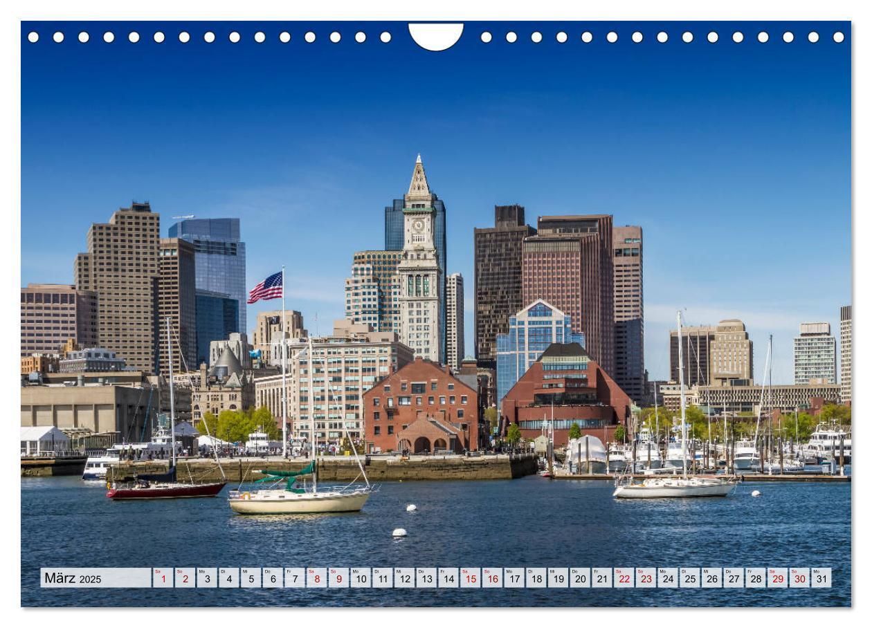 Bild: 9783435371389 | Stadtansichten aus Boston (Wandkalender 2025 DIN A4 quer), CALVENDO...