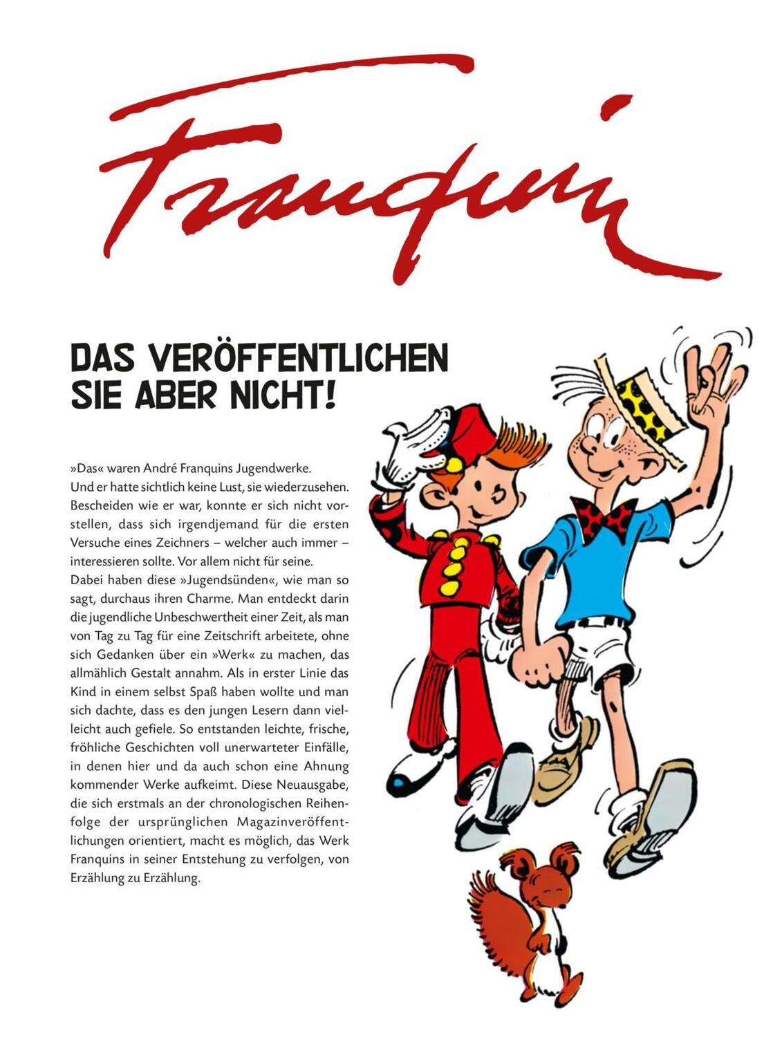 Bild: 9783551797049 | Spirou und Fantasio Gesamtausgabe Neuedition 1 | André Franquin | Buch