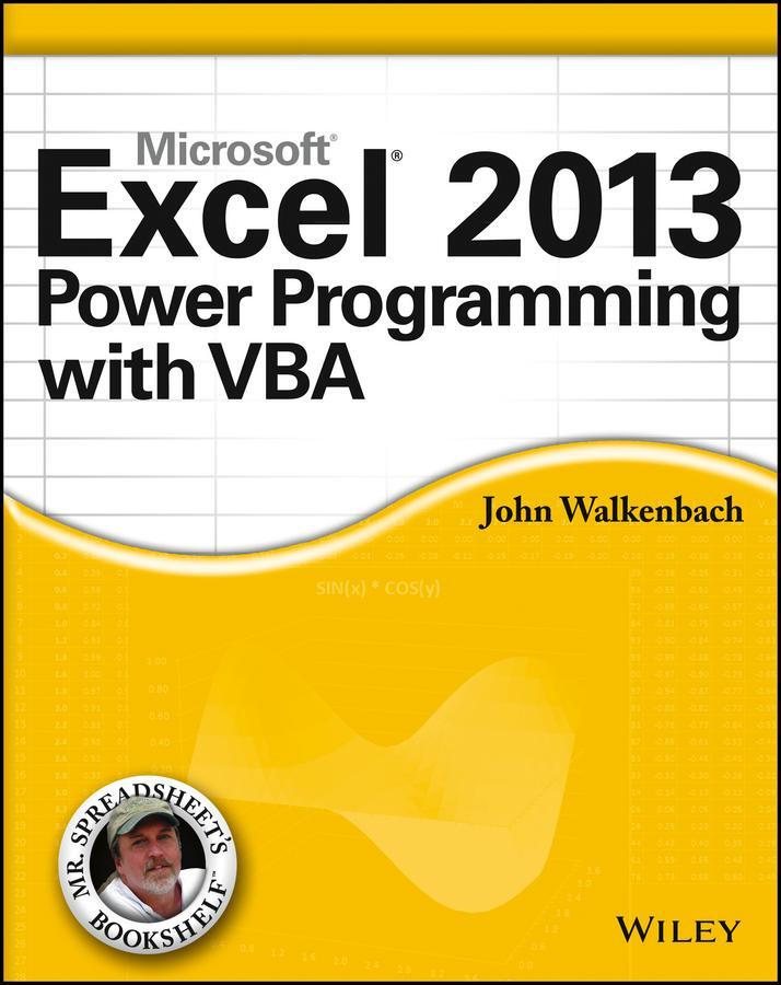 Cover: 9781118490396 | Excel 2013 Power Programming with VBA | John Walkenbach | Taschenbuch