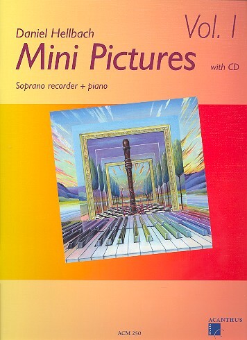 Cover: 9990000331192 | Mini Pictures 1 | Soprano recorder + piano, mit CD | Broschüre | 16 S.