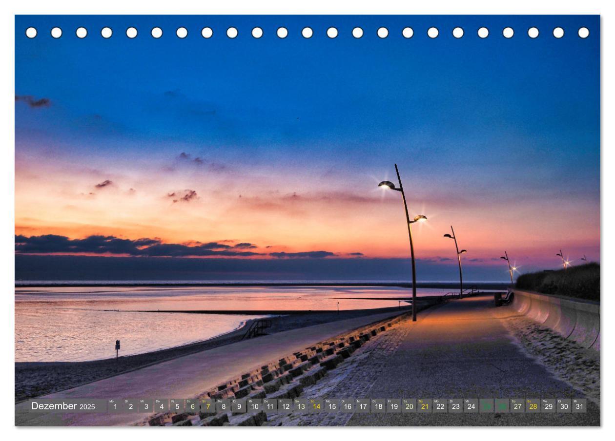 Bild: 9783457163184 | BORKUM Entdeckungen (Tischkalender 2025 DIN A5 quer), CALVENDO...