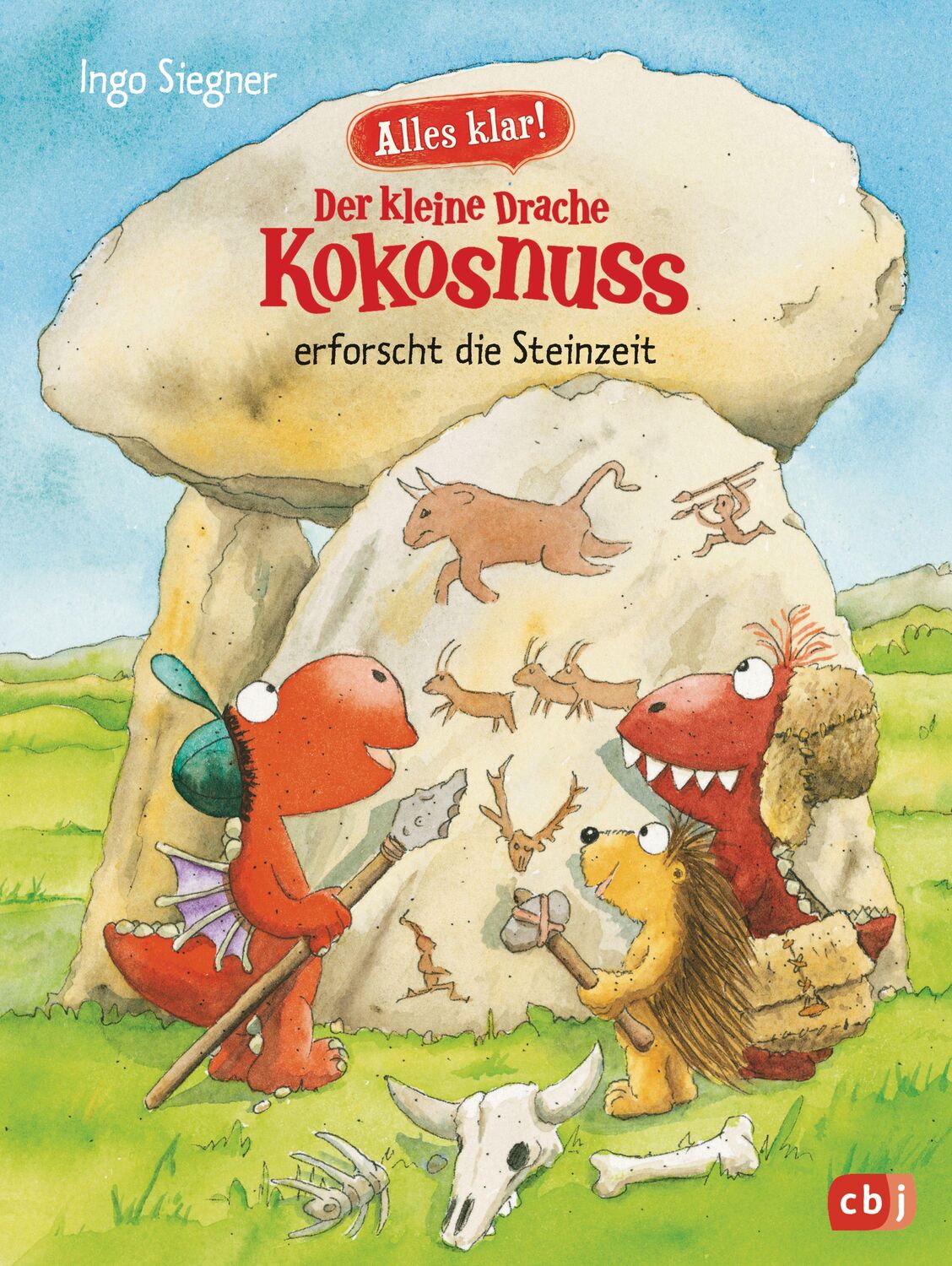 Cover: 9783570177907 | Alles klar! Der kleine Drache Kokosnuss erforscht die Steinzeit | Buch