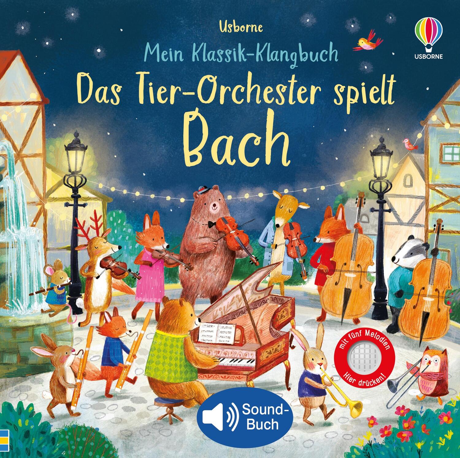 Cover: 9781789418965 | Mein Klassik-Klangbuch: Das Tier-Orchester spielt Bach | Sam Taplin
