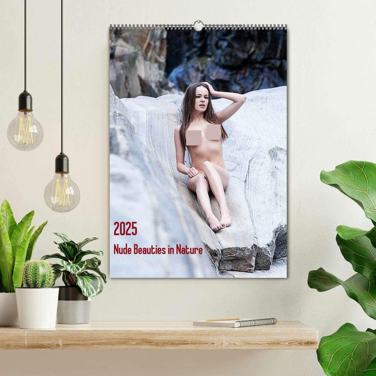 Bild: 9783457068496 | Nude Beauties in Nature (Wandkalender 2025 DIN A2 hoch), CALVENDO...