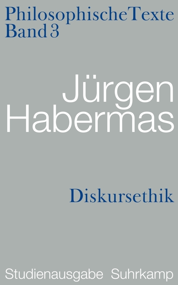 Cover: 9783518585283 | Diskursethik | Jürgen Habermas | Taschenbuch | 472 S. | Deutsch | 2009