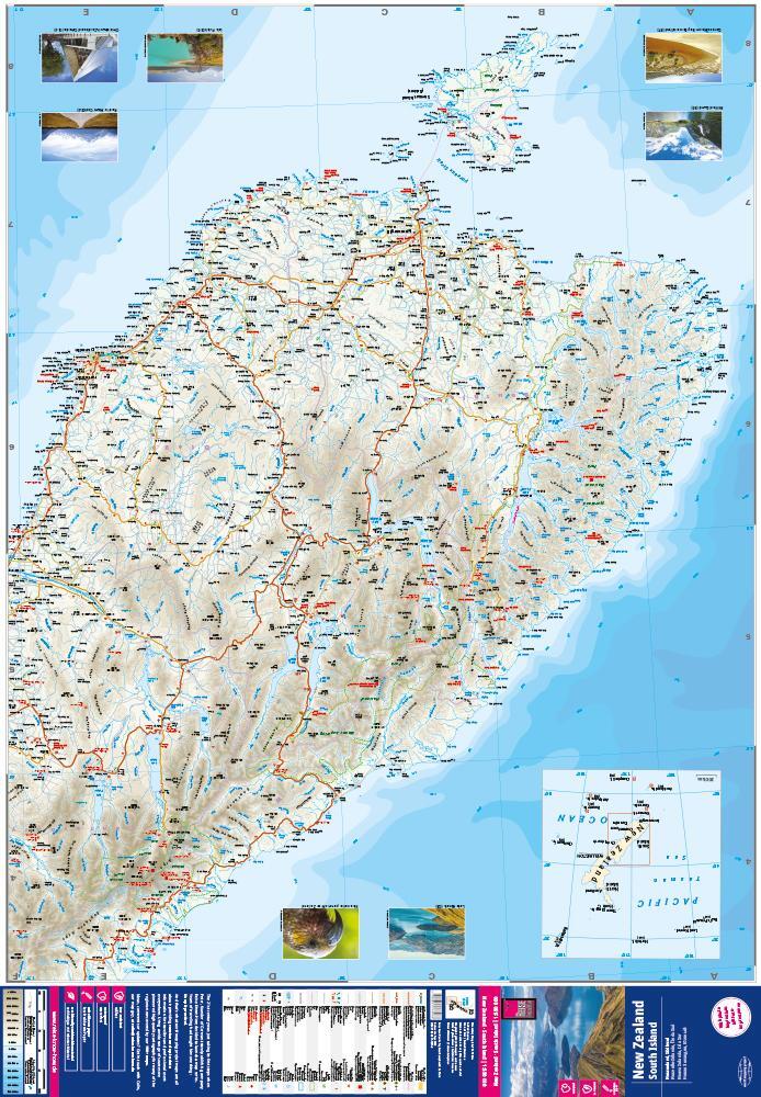 Bild: 9783831773978 | Reise Know-How Landkarte Neuseeland, Südinsel 1:550.000 | Rump | 2 S.