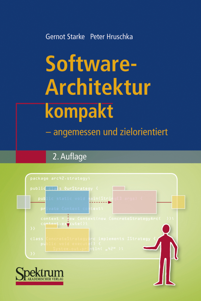 Cover: 9783827428349 | Software-Architektur kompakt | - angemessen und zielorientiert | Buch