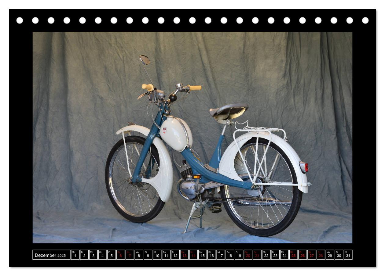 Bild: 9783435404100 | NSU Quickly - Mein Moped (Tischkalender 2025 DIN A5 quer), CALVENDO...