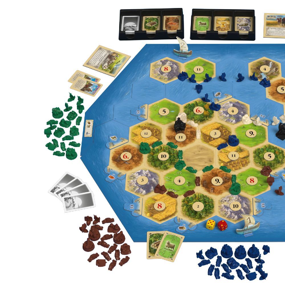 Bild: 4002051682729 | CATAN - Ergänzung 5-6 Spieler - Seefahrer | Klaus Teuber | Spiel