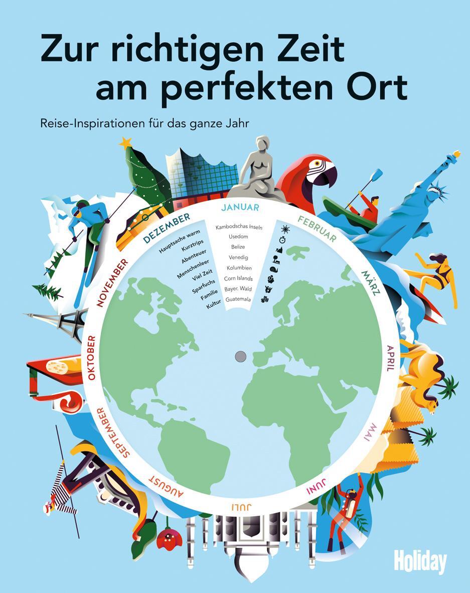 Cover: 9783834230461 | HOLIDAY Reisebuch: Zur richtigen Zeit am perfekten Ort | Rössig | Buch