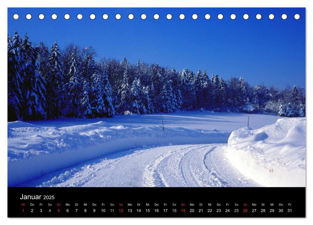 Bild: 9783435728619 | Bayerischer Wald (Tischkalender 2025 DIN A5 quer), CALVENDO...