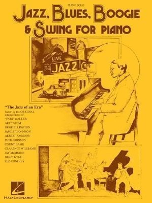 Cover: 9780793522040 | Jazz, Blues, Boogie &amp; Swing for Piano | Hal Leonard Corp | Taschenbuch