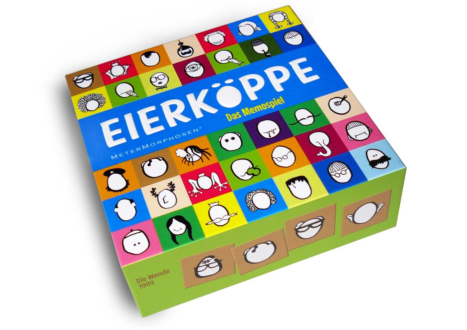Cover: 9783934657748 | Eierköppe | 64 ausgekochte Typen als Memospiel | Spiel | Deutsch