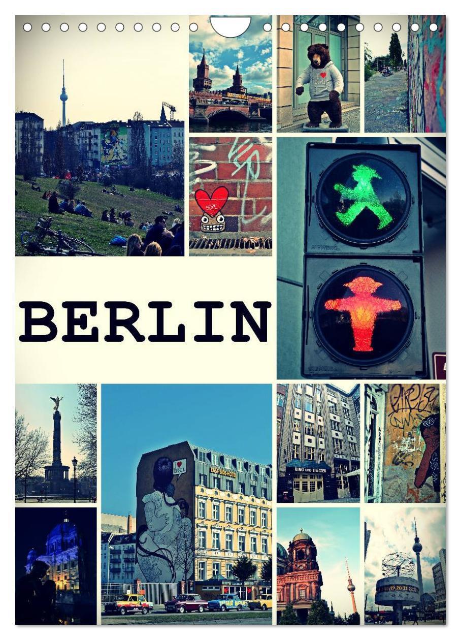 Cover: 9783383539855 | BERLIN / Planer (Wandkalender 2024 DIN A4 hoch), CALVENDO...