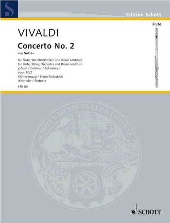 Cover: 9790001093866 | Concerto in G Minor | Antonio Vivaldi | Buch | 1983 | Schott Music