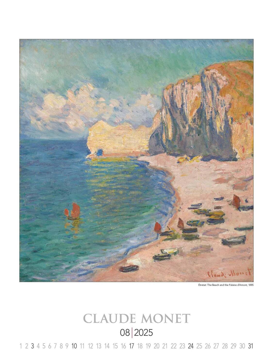 Bild: 4251732344016 | Claude Monet 2025 - Bild-Kalender 42x56 cm - Kunst-Kalender -...