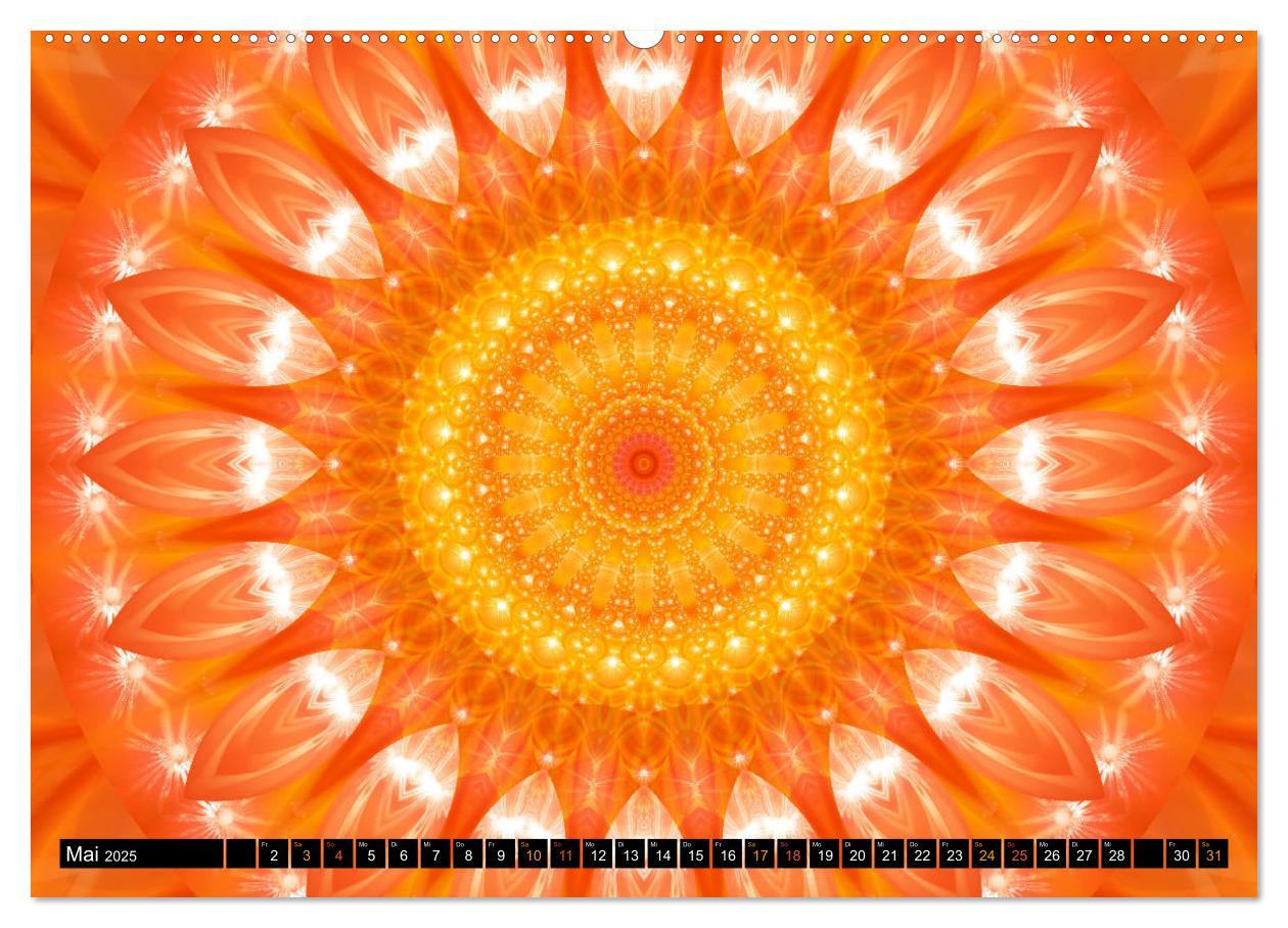 Bild: 9783435410743 | Energie - Mandalas in orange (hochwertiger Premium Wandkalender...