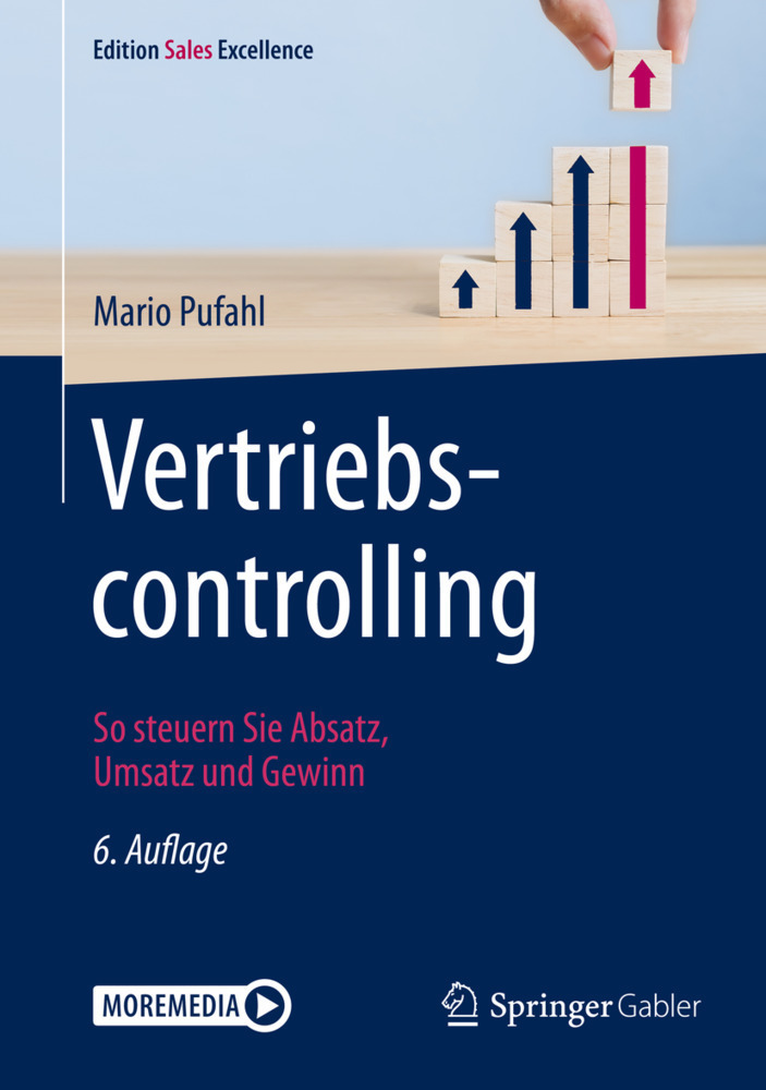 Cover: 9783658253509 | Vertriebscontrolling, m. 1 Buch, m. 1 E-Book | Mario Pufahl | Bundle