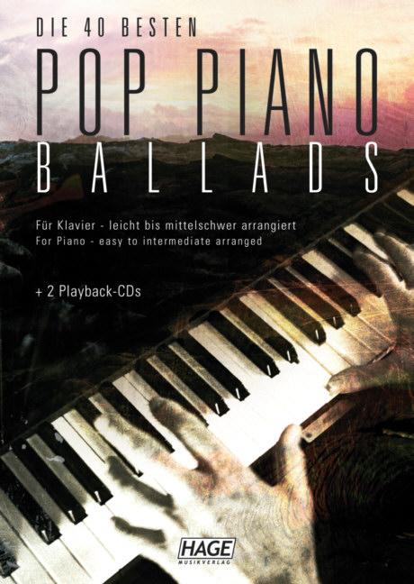 Cover: 9783866260306 | Pop Piano Ballads. Die 40 besten und bekanntesten Pop Balladen der...