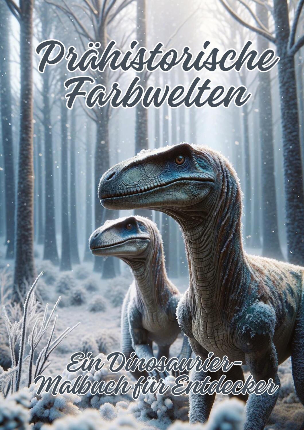 Cover: 9783384168580 | Prähistorische Farbwelten | Ein Dinosaurier-Malbuch für Entdecker