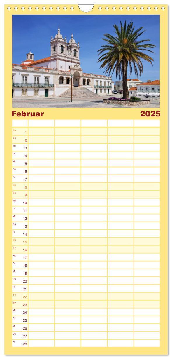 Bild: 9783457119150 | Familienplaner 2025 - Portugal mit 5 Spalten (Wandkalender, 21 x 45...