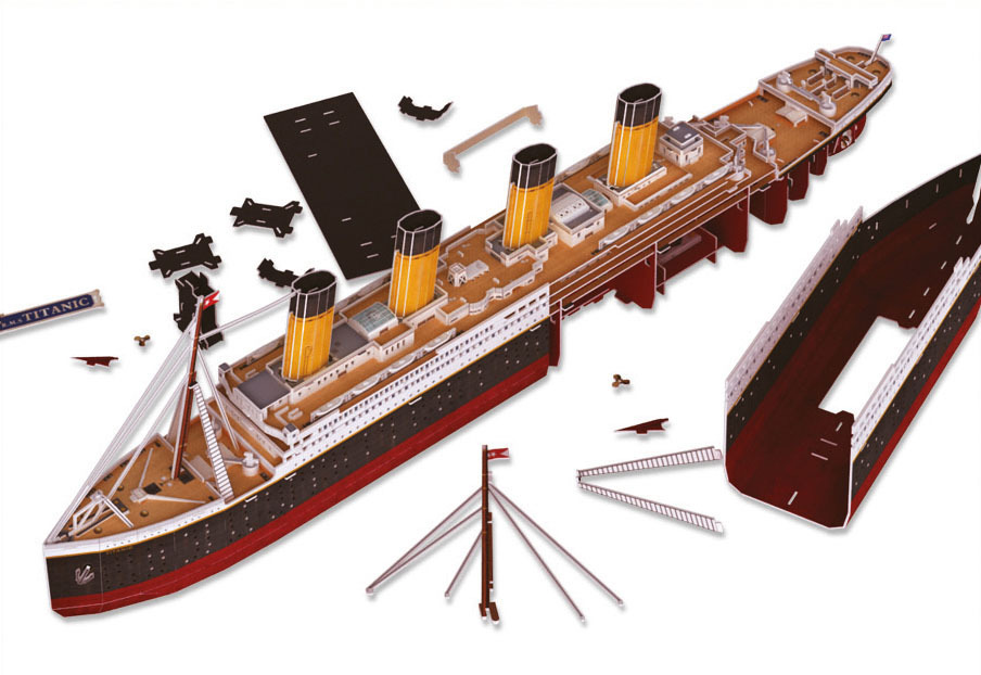 Bild: 4009803001548 | RMS Titanic - LED Edition 3D (Puzzle) | Spiel | In Karton | 2021