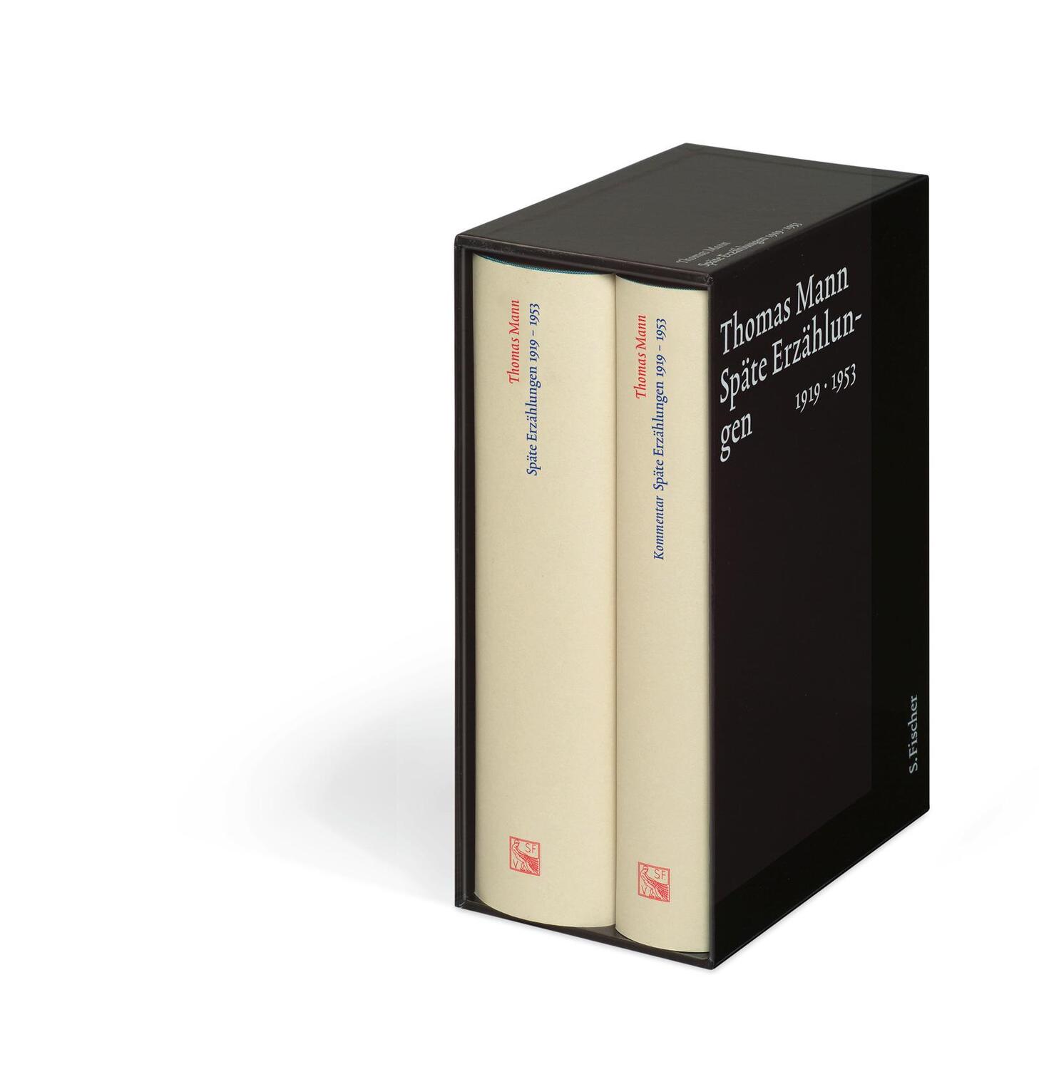 Cover: 9783100483270 | Späte Erzählungen 1919-1953 | Text und Kommentar in einer Kassette