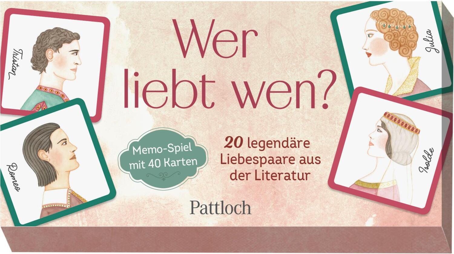 Cover: 4260308344282 | Wer liebt wen? | Spiel | Schachtel | 40 S. | Deutsch | 2023