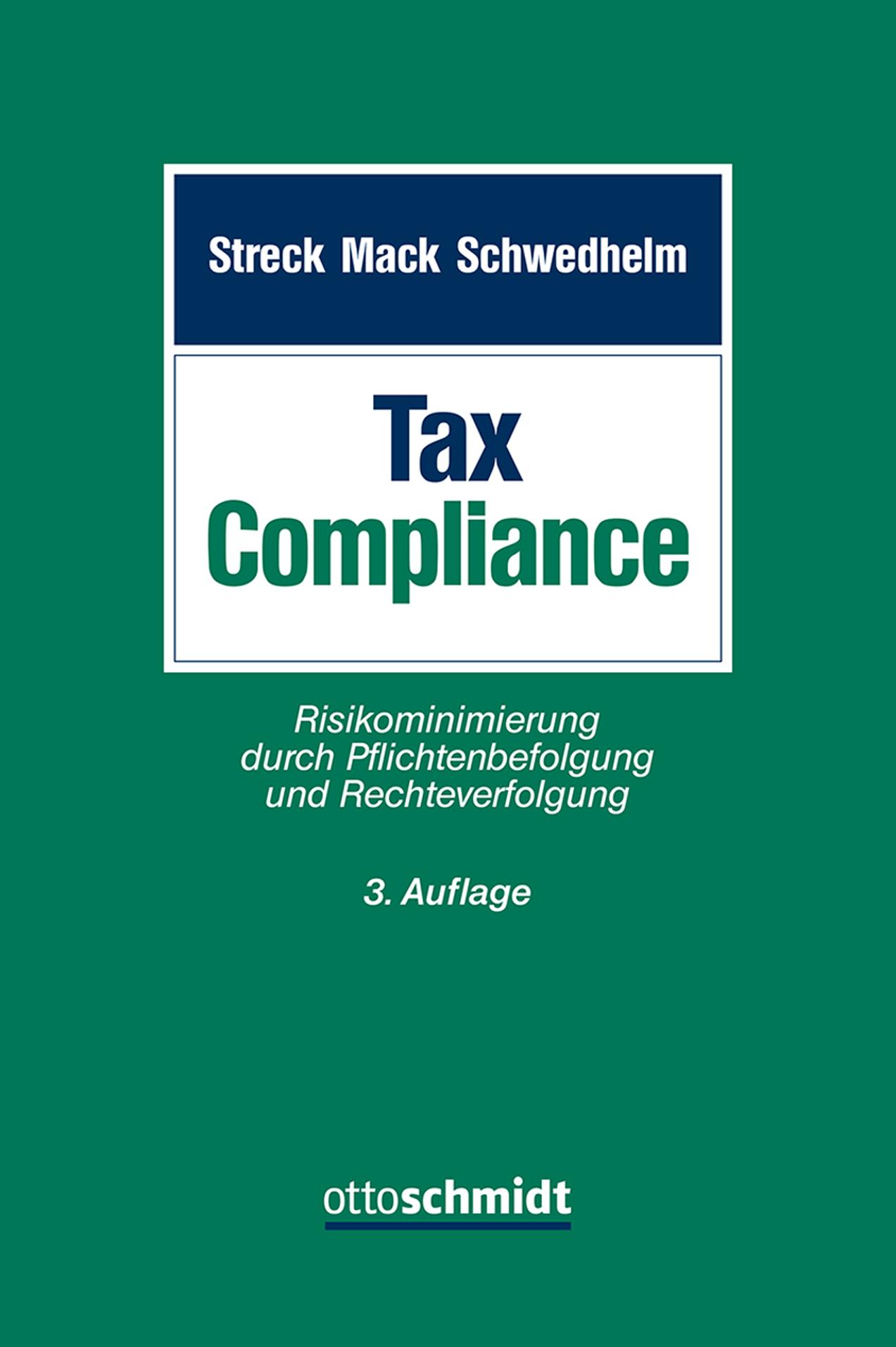 Cover: 9783504253776 | Tax Compliance | Michael Streck (u. a.) | Taschenbuch | 664 S. | 2019