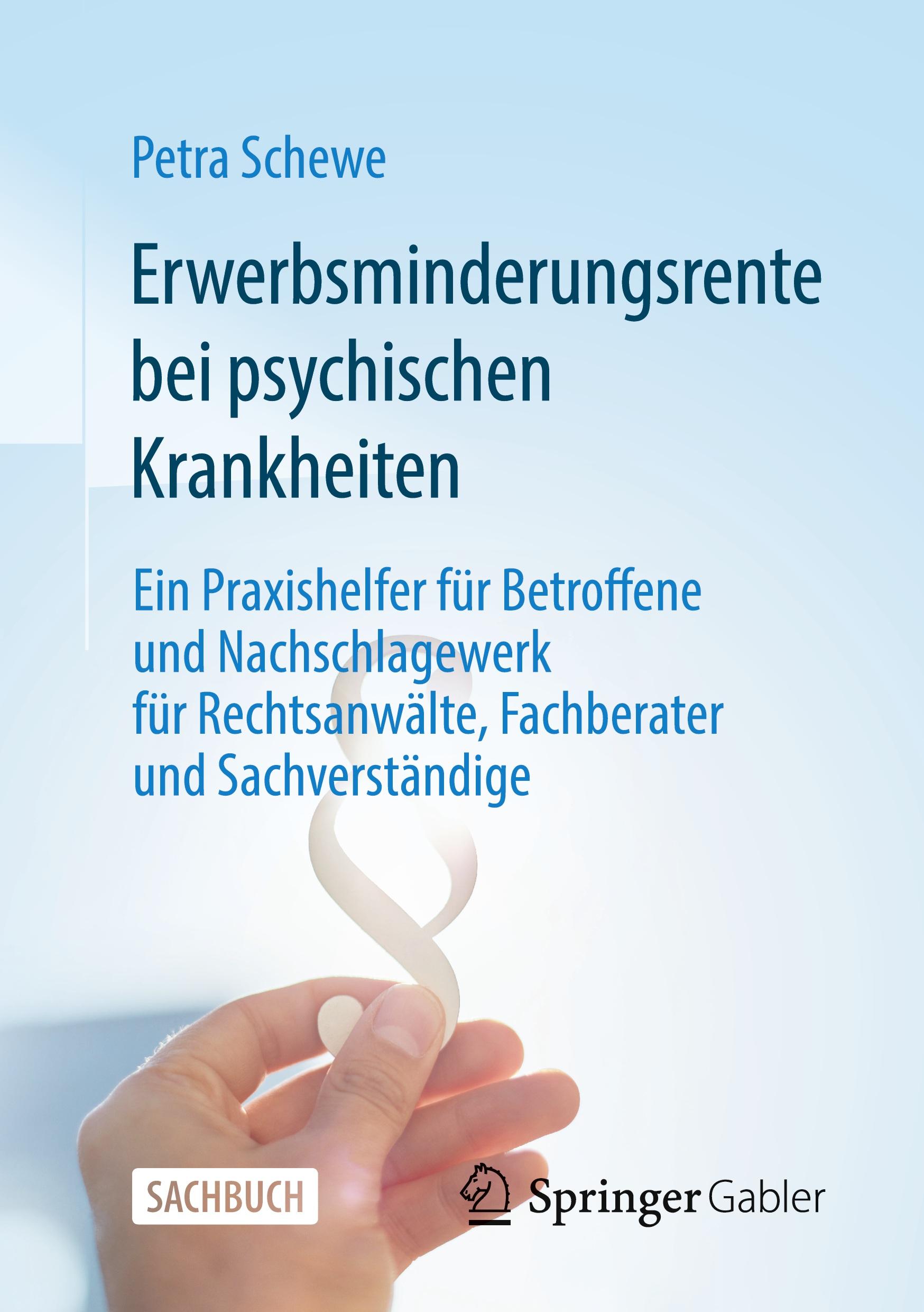 Cover: 9783658457488 | Erwerbsminderungsrente bei psychischen Krankheiten | Petra Schewe