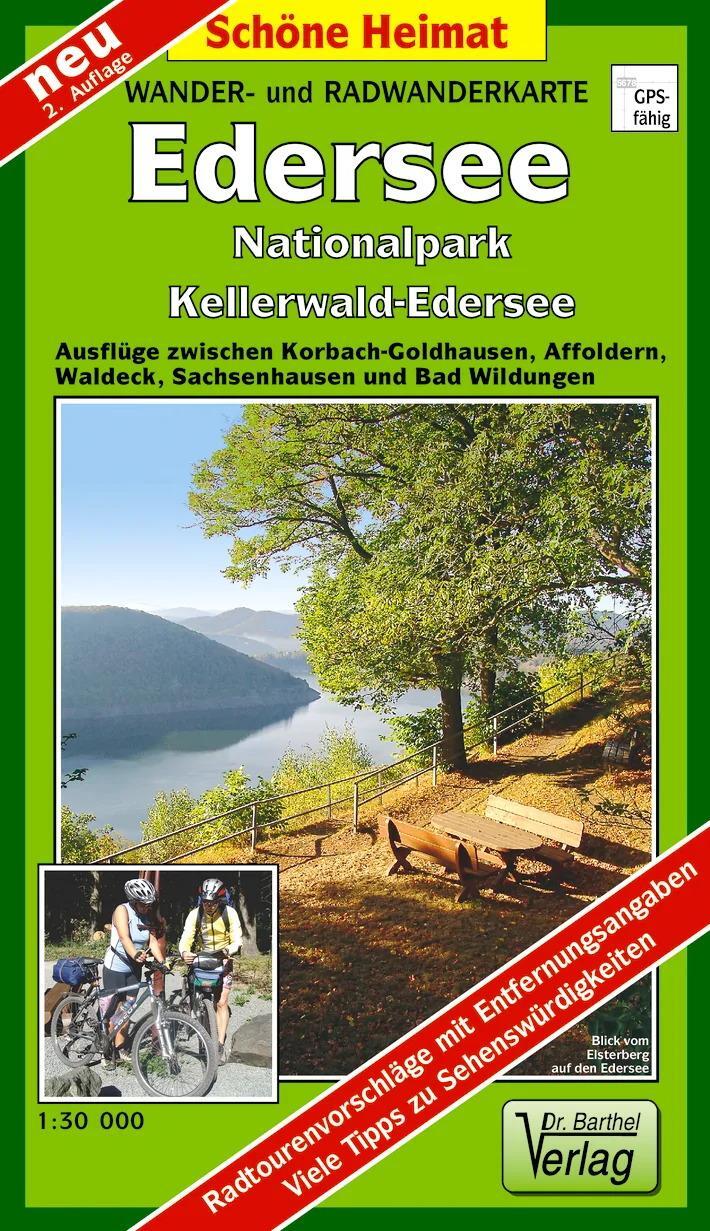Cover: 9783895912382 | Wander- und Radwanderkarte Edersee, Nationalpark Kellerwald-Edersee...