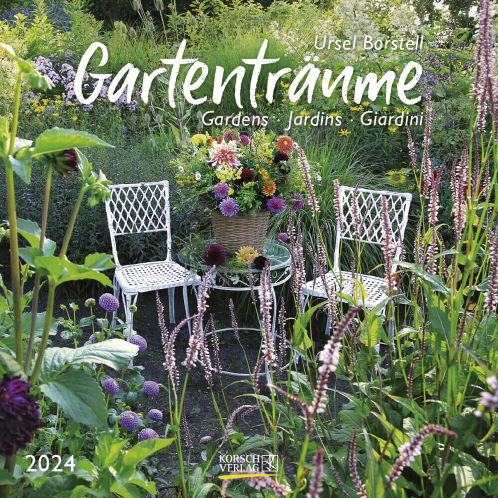 Cover: 9783731867876 | Gartenträume 2024 | Korsch Verlag | Kalender | Englisch Broschur