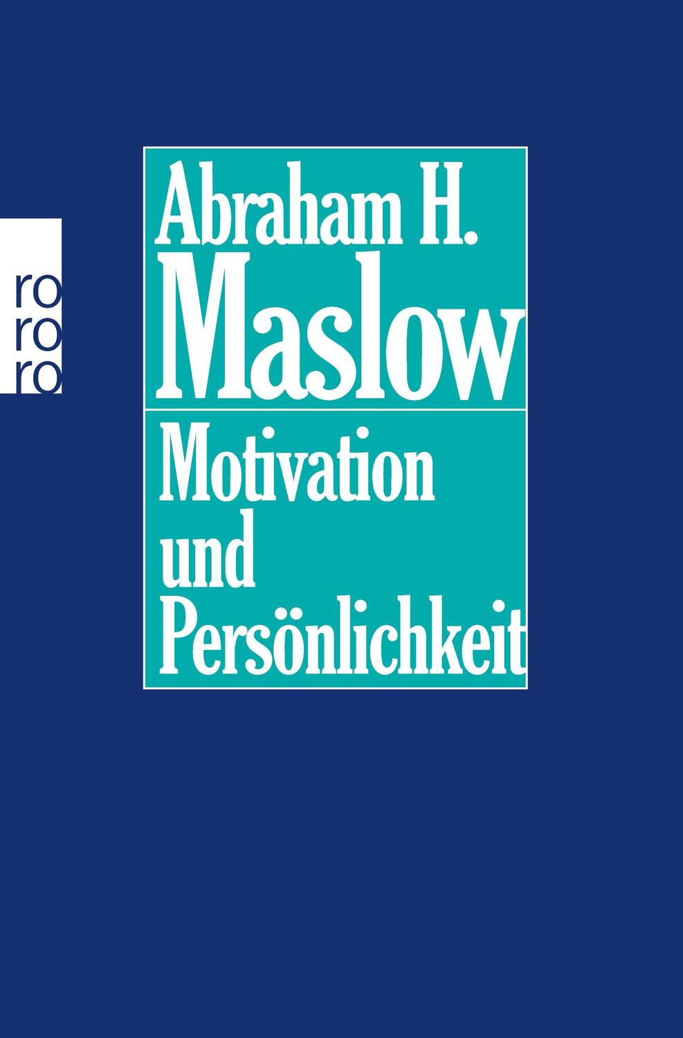 Cover: 9783499173950 | Motivation und Persönlichkeit | Abraham H. Maslow | Taschenbuch | 1981