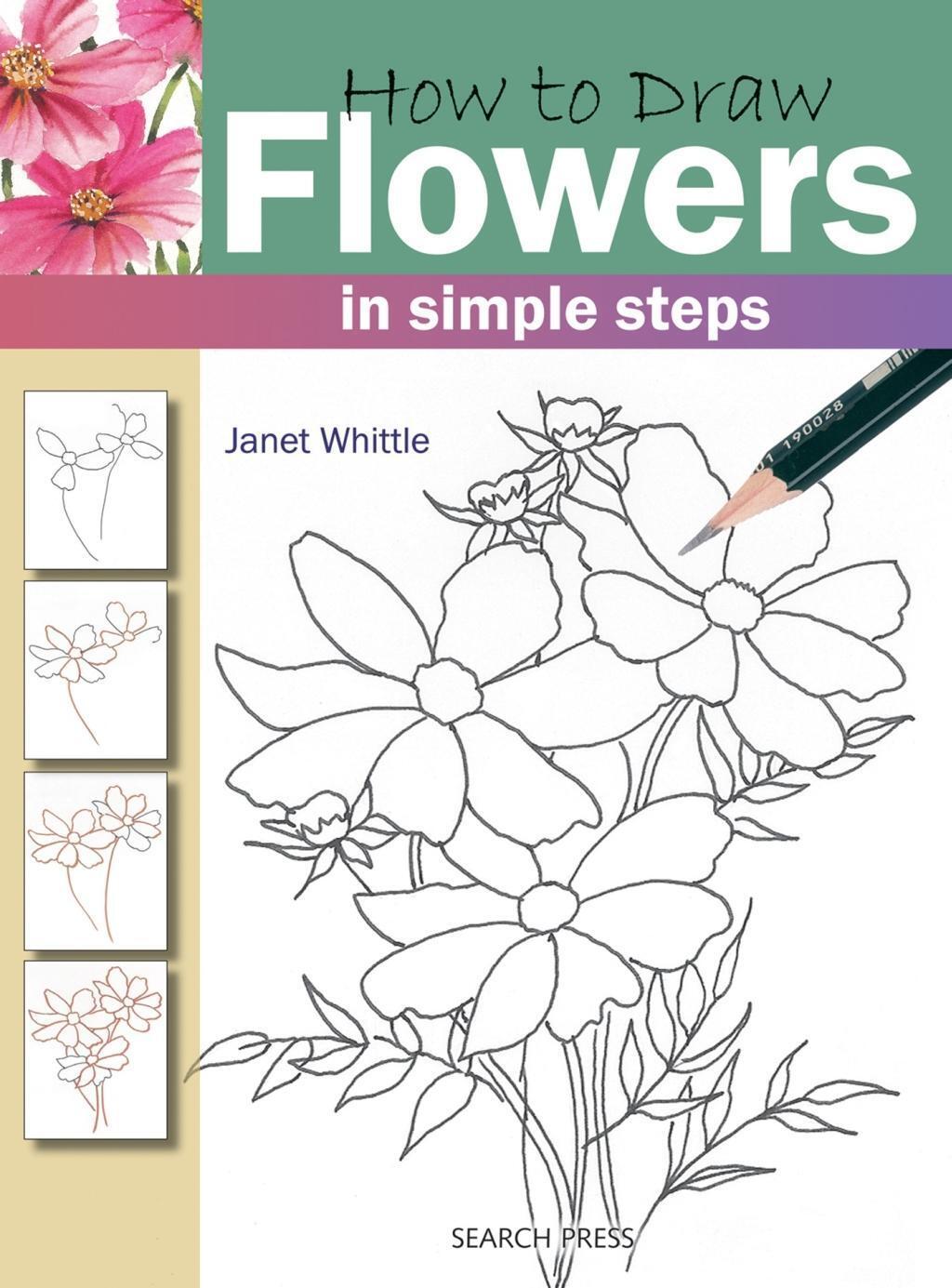 Cover: 9781844483266 | How to Draw: Flowers | In Simple Steps | Janet Whittle | Taschenbuch