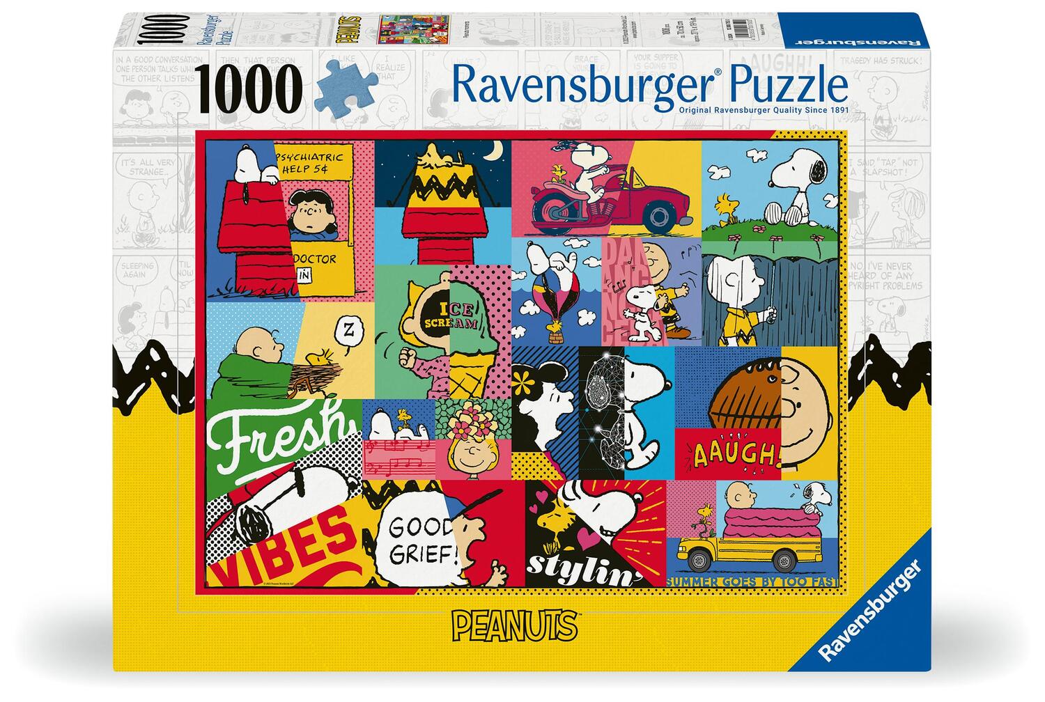 Cover: 4005555007500 | Ravensburger Puzzle 12000750 - Peanuts Momente - 1000 Teile Snoopy...