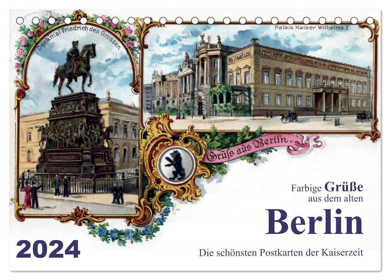 Cover: 9783383480751 | Farbige Grüße aus dem alten Berlin - Die schönsten Postkarten der...