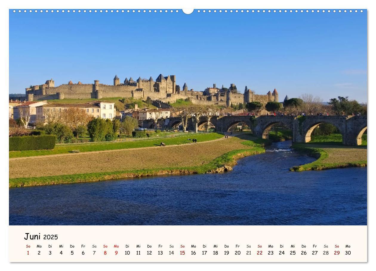 Bild: 9783435455249 | Cite von Carcassonne - Zeitreise ins Mittelalter (Wandkalender 2025...