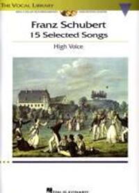 Cover: 884088185046 | Franz Schubert | 15 Selected Songs | Taschenbuch | Buch + Online-Audio