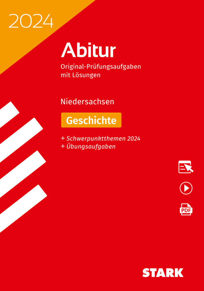 Cover: 9783849057145 | STARK Abiturprüfung Niedersachsen 2024 - Geschichte GA/EA, m. 1...