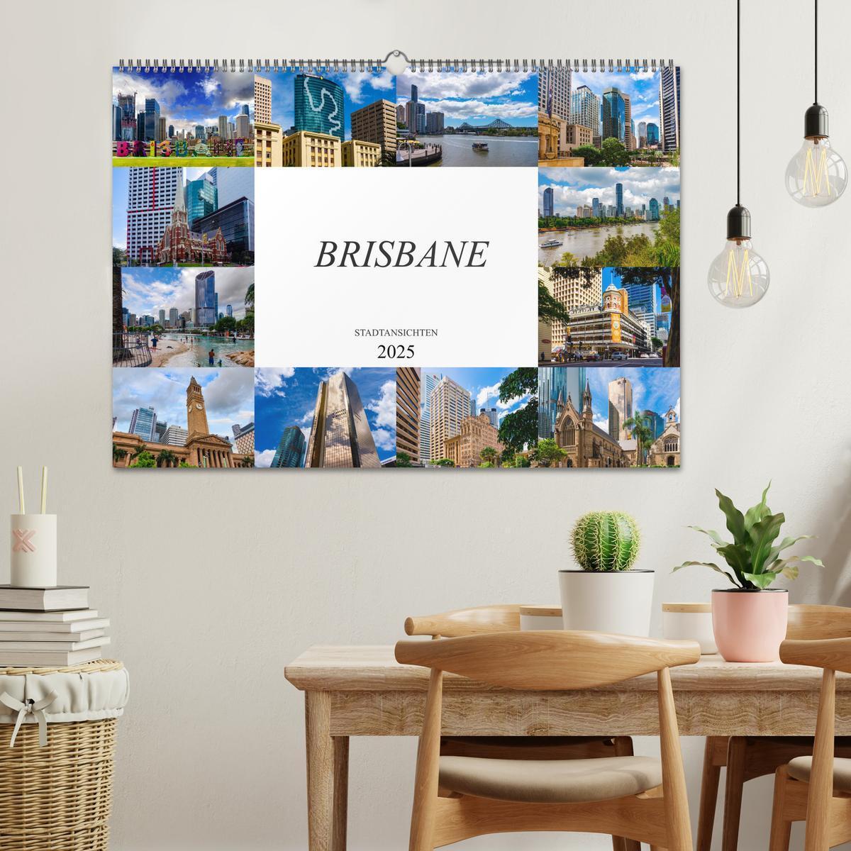 Bild: 9783435245703 | Brisbane Stadtansichten (Wandkalender 2025 DIN A2 quer), CALVENDO...