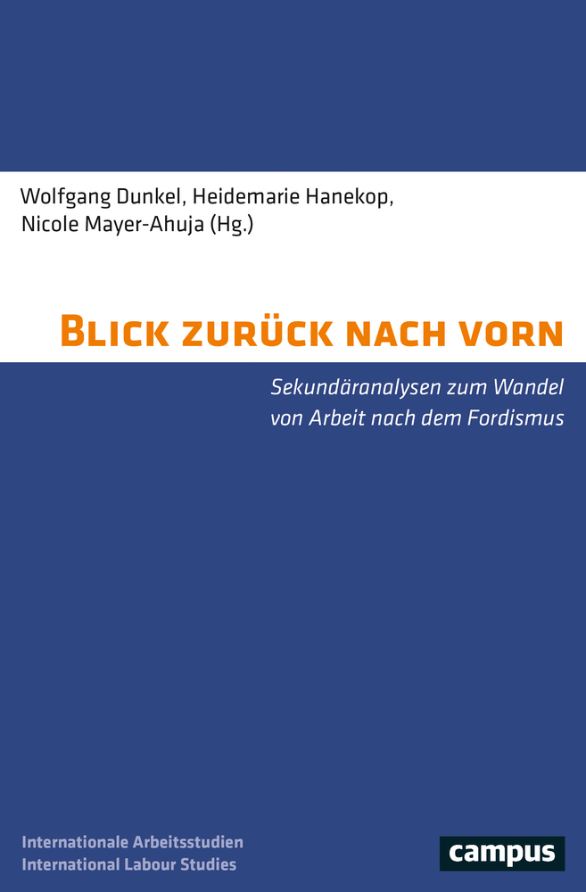 Cover: 9783593510965 | Blick zurück nach vorn | Wolfgang Dunkel (u. a.) | Taschenbuch | 2019